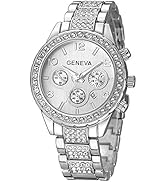 Amazon.com: Unisex Diamond Watches Luxury Men and Women